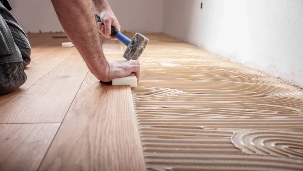 Pose de parquet près de Poitiers 